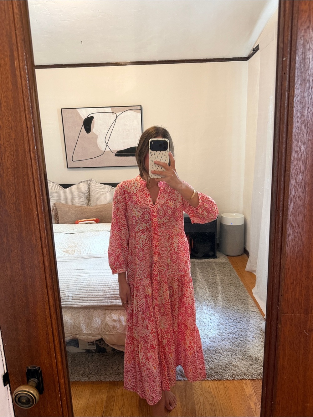 Zara 100% Cotton Maxi Dress